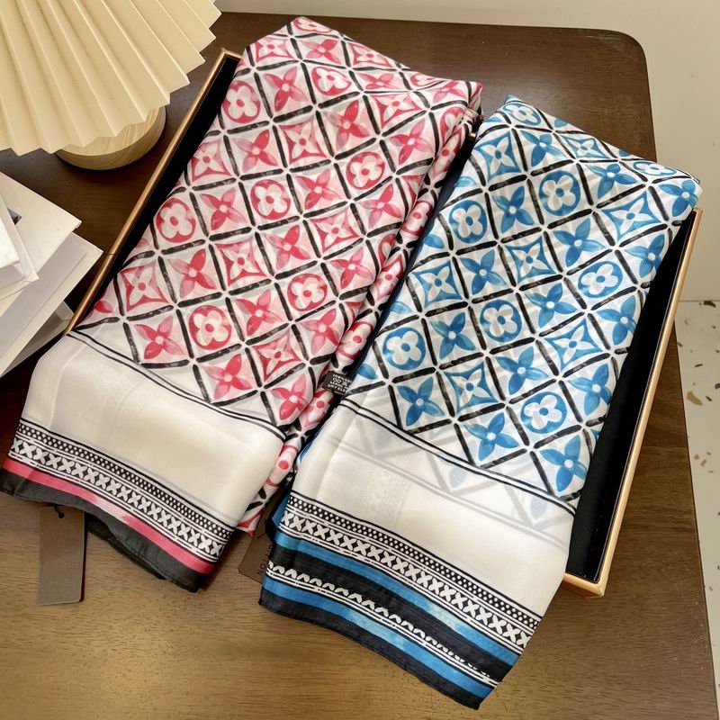 LV silk scarf 90-180cm E02